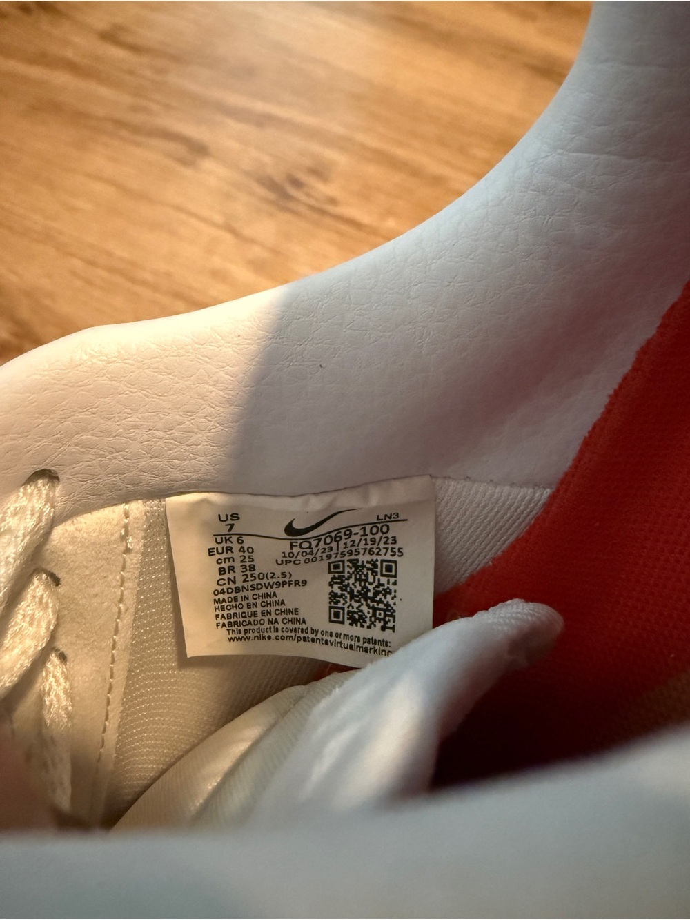 Nike Air Force 1 CPFM White - Picture 7 of 7